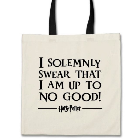harry potter canvas bag